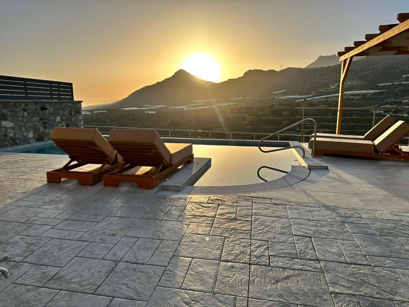 Mediterranean View Villa Makríjalosz Kültér fotó