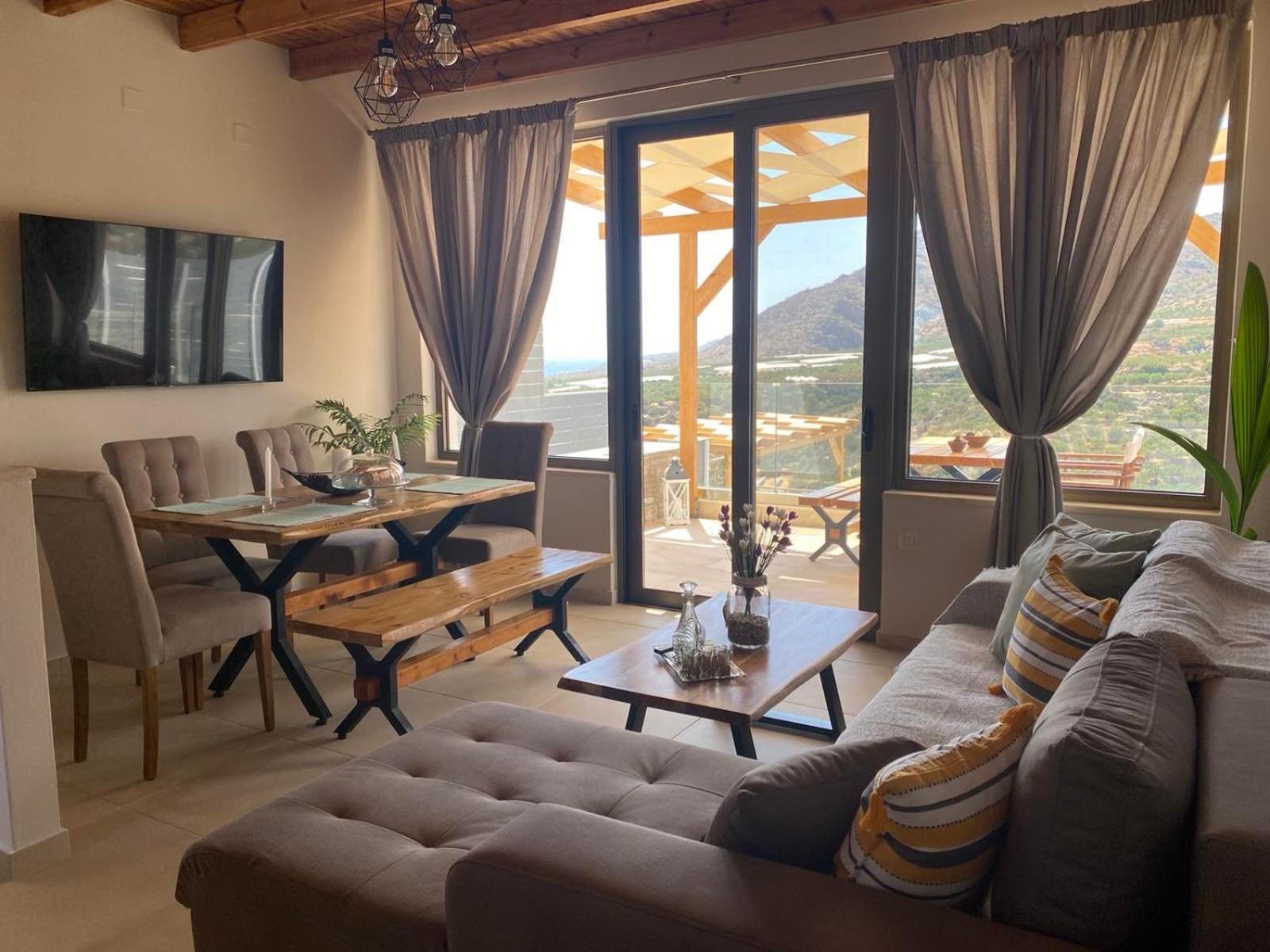 Mediterranean View Villa Makríjalosz Kültér fotó