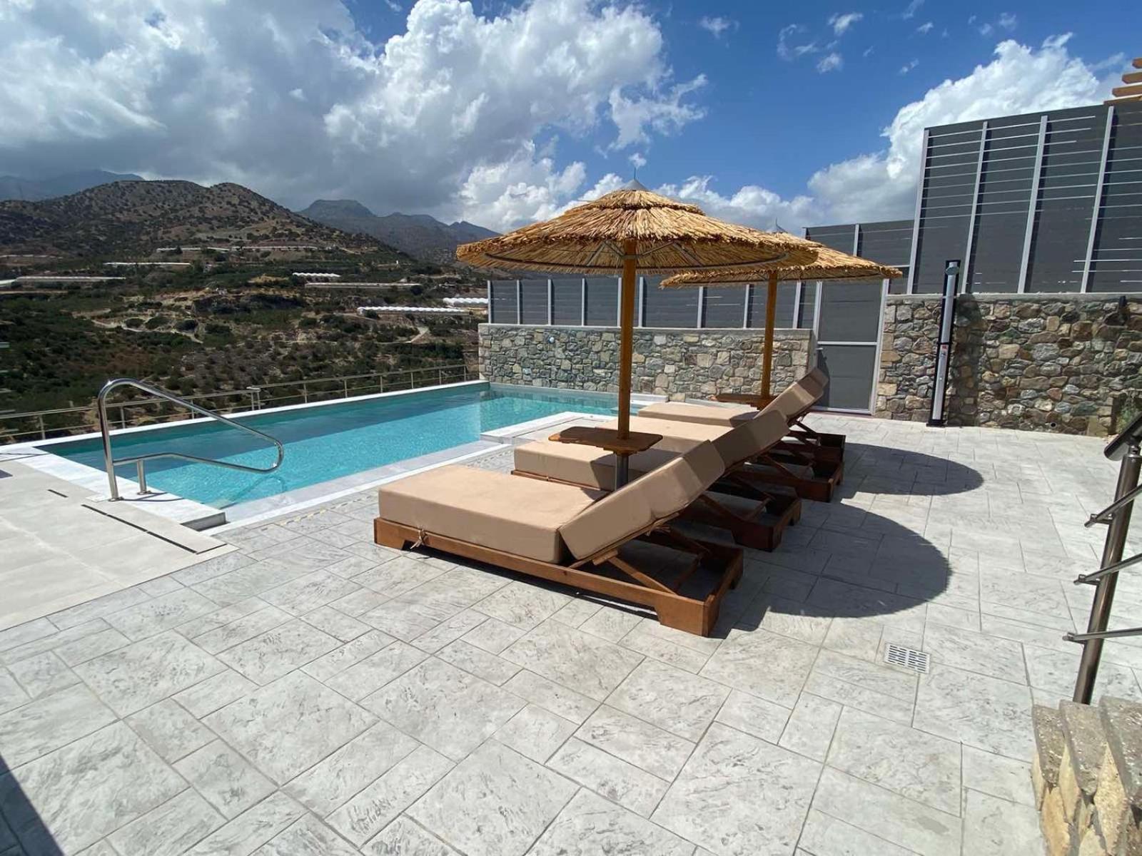 Mediterranean View Villa Makríjalosz Kültér fotó