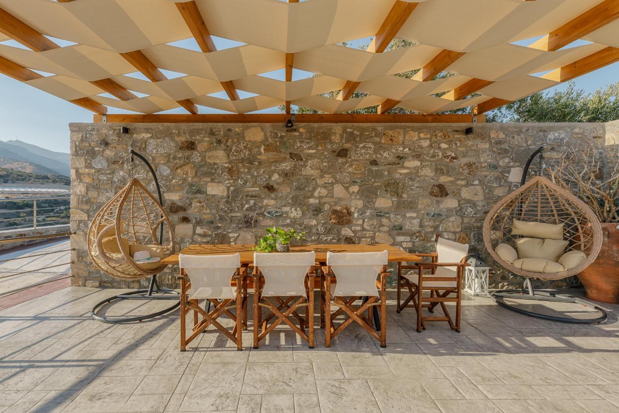 Mediterranean View Villa Makríjalosz Kültér fotó