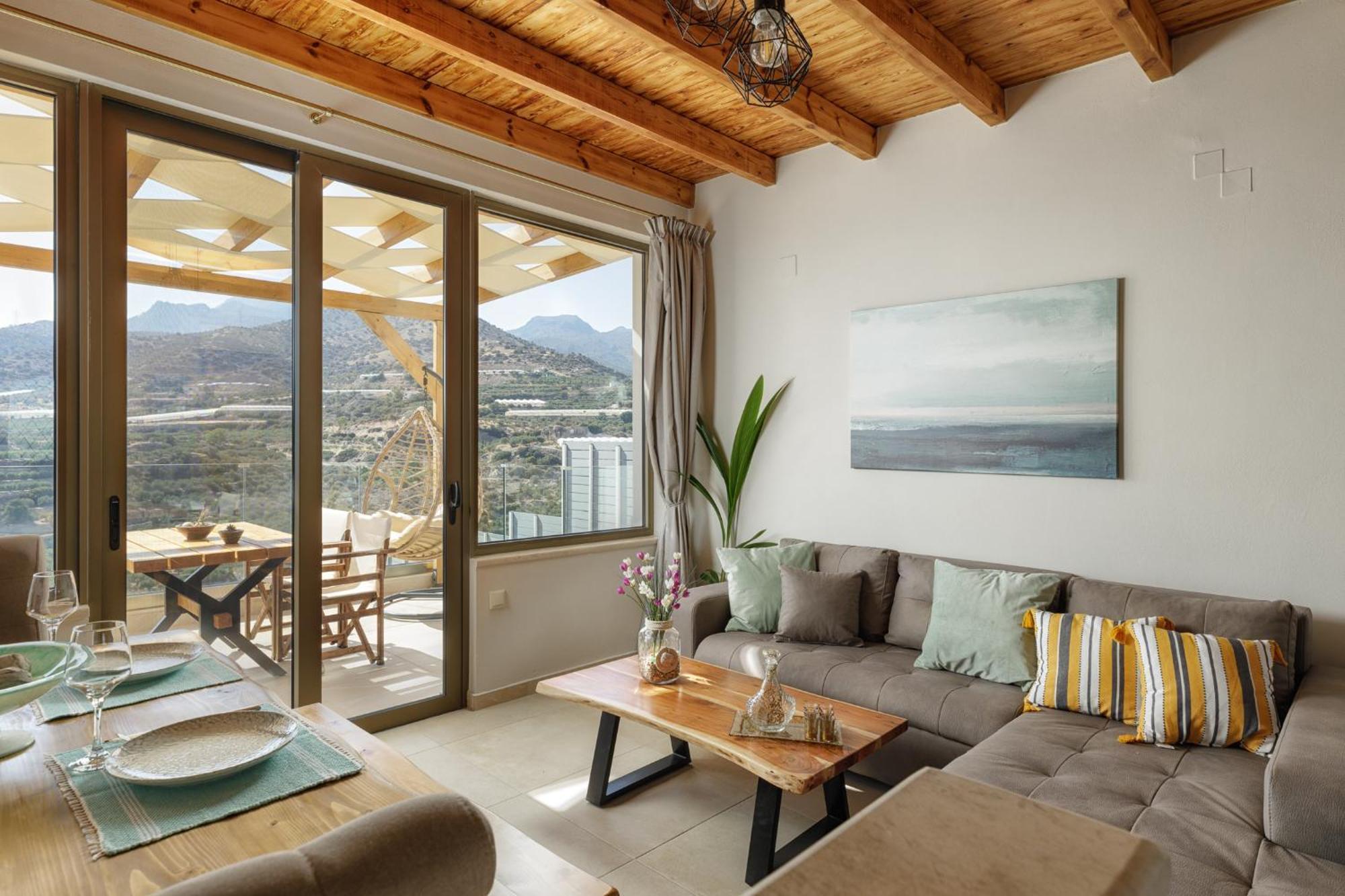 Mediterranean View Villa Makríjalosz Kültér fotó