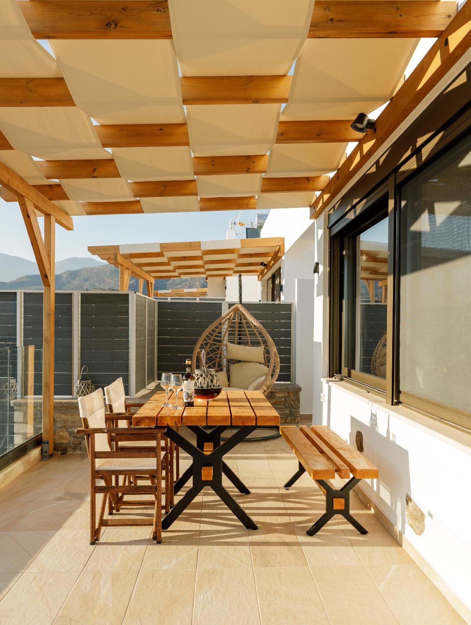 Mediterranean View Villa Makríjalosz Kültér fotó