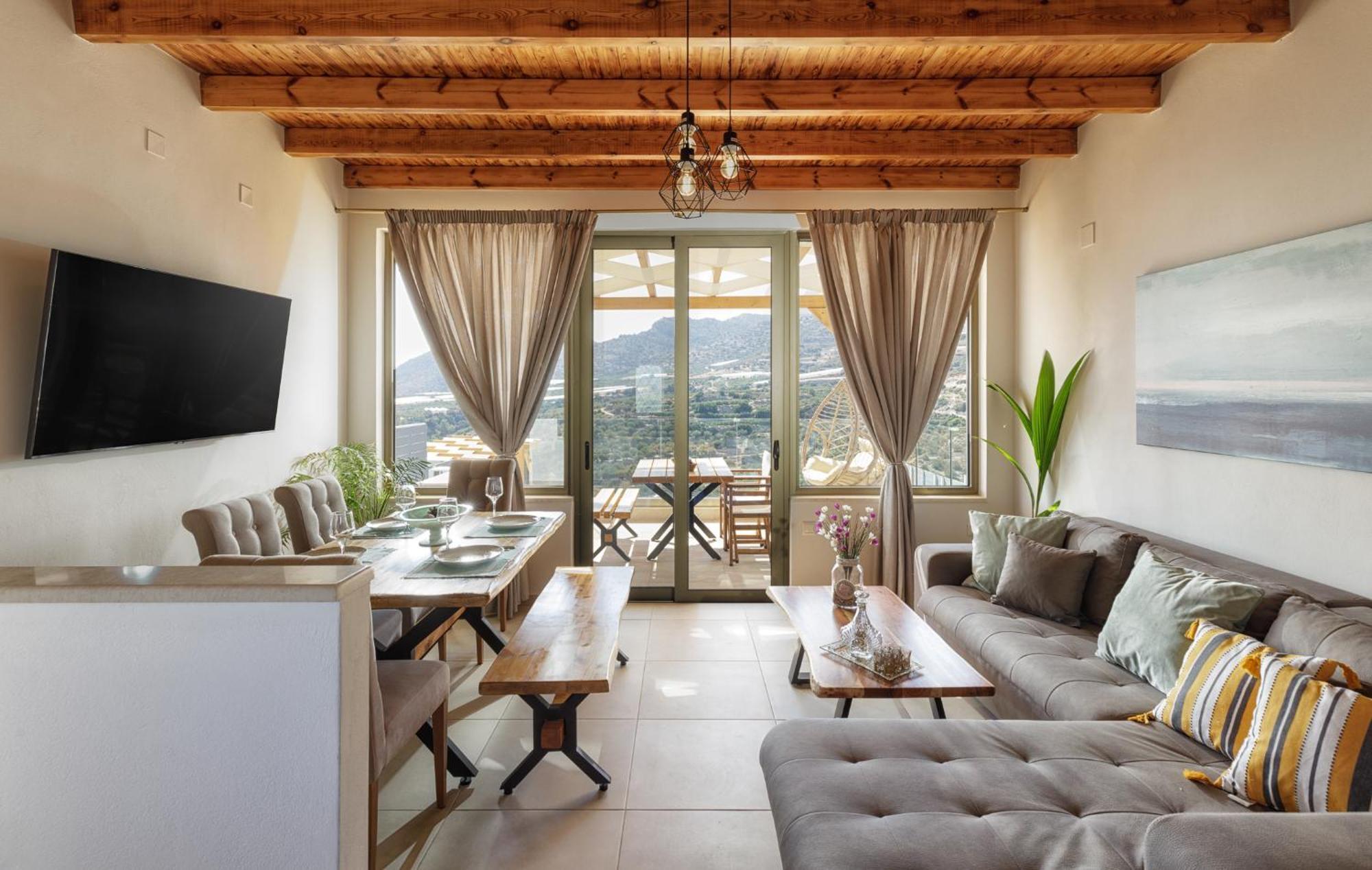 Mediterranean View Villa Makríjalosz Kültér fotó