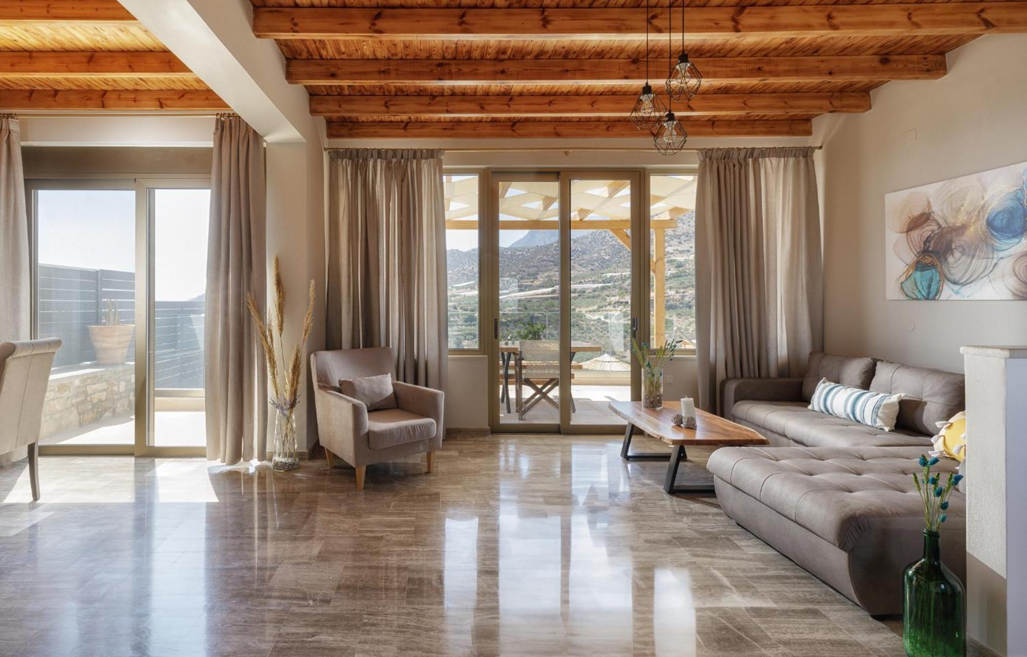 Mediterranean View Villa Makríjalosz Kültér fotó
