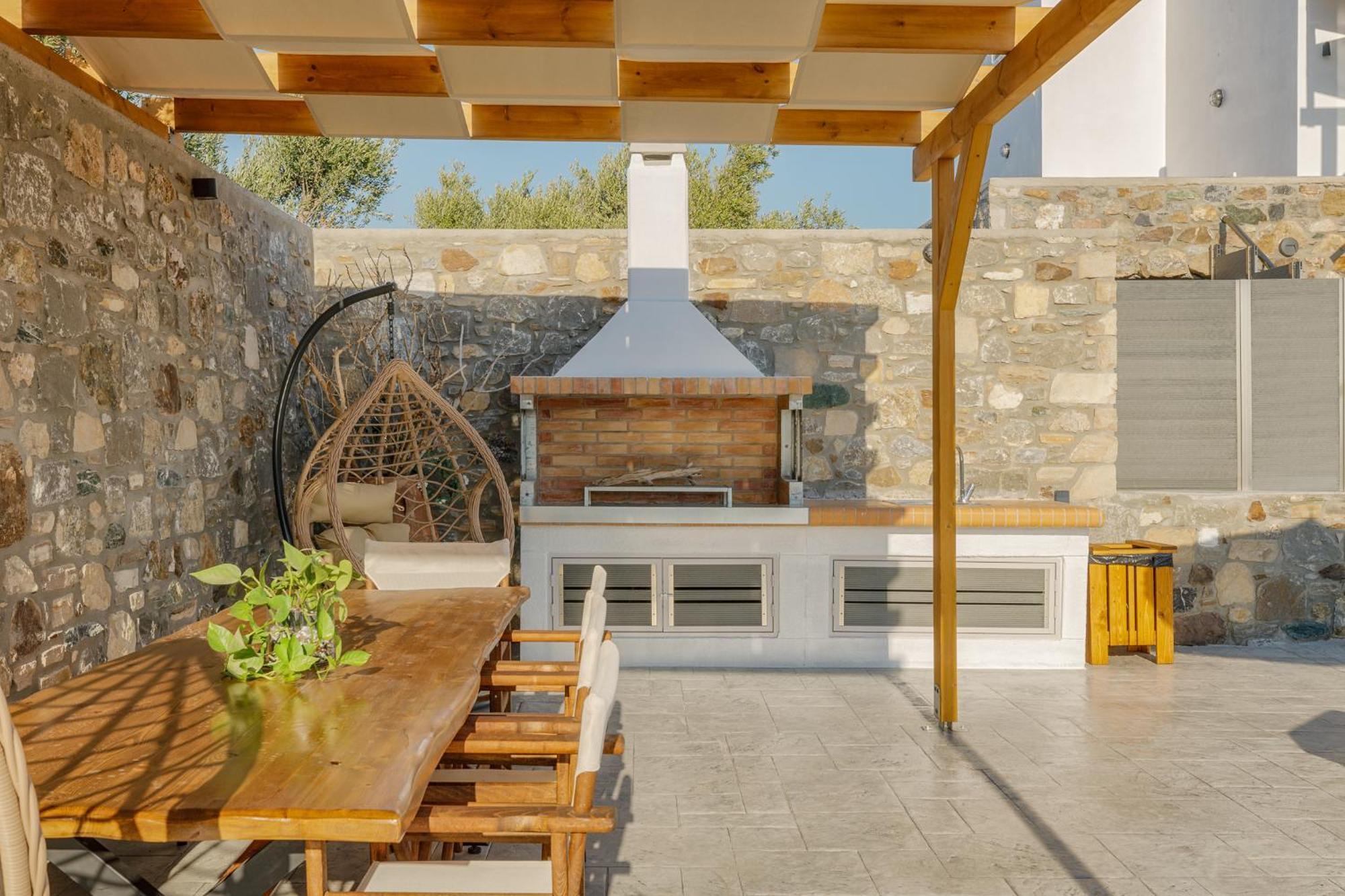 Mediterranean View Villa Makríjalosz Kültér fotó