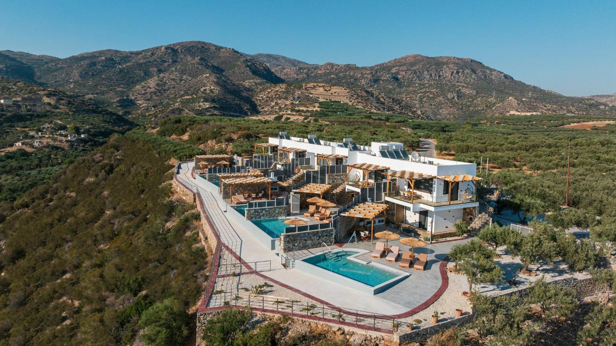 Mediterranean View Villa Makríjalosz Kültér fotó