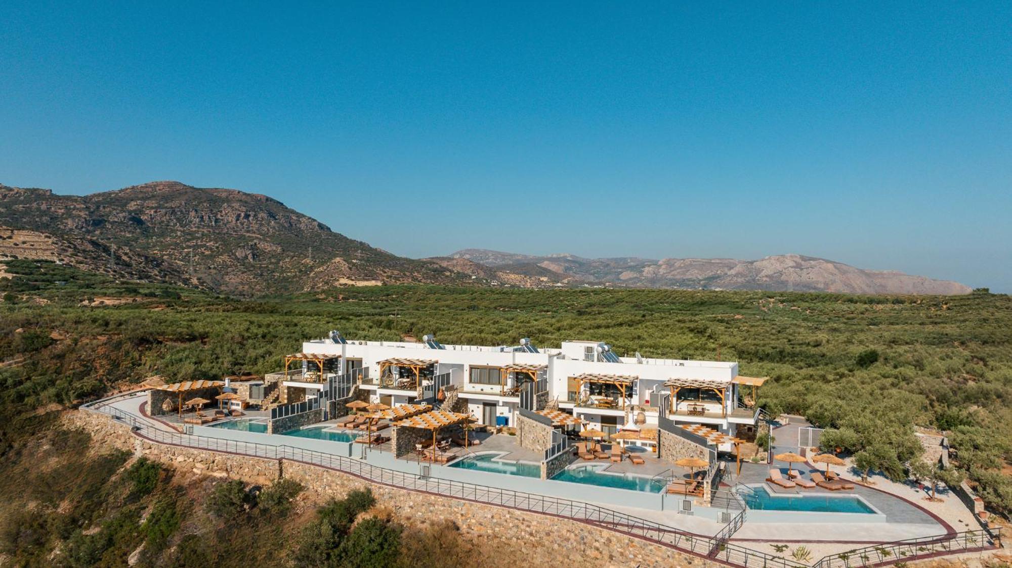Mediterranean View Villa Makríjalosz Kültér fotó