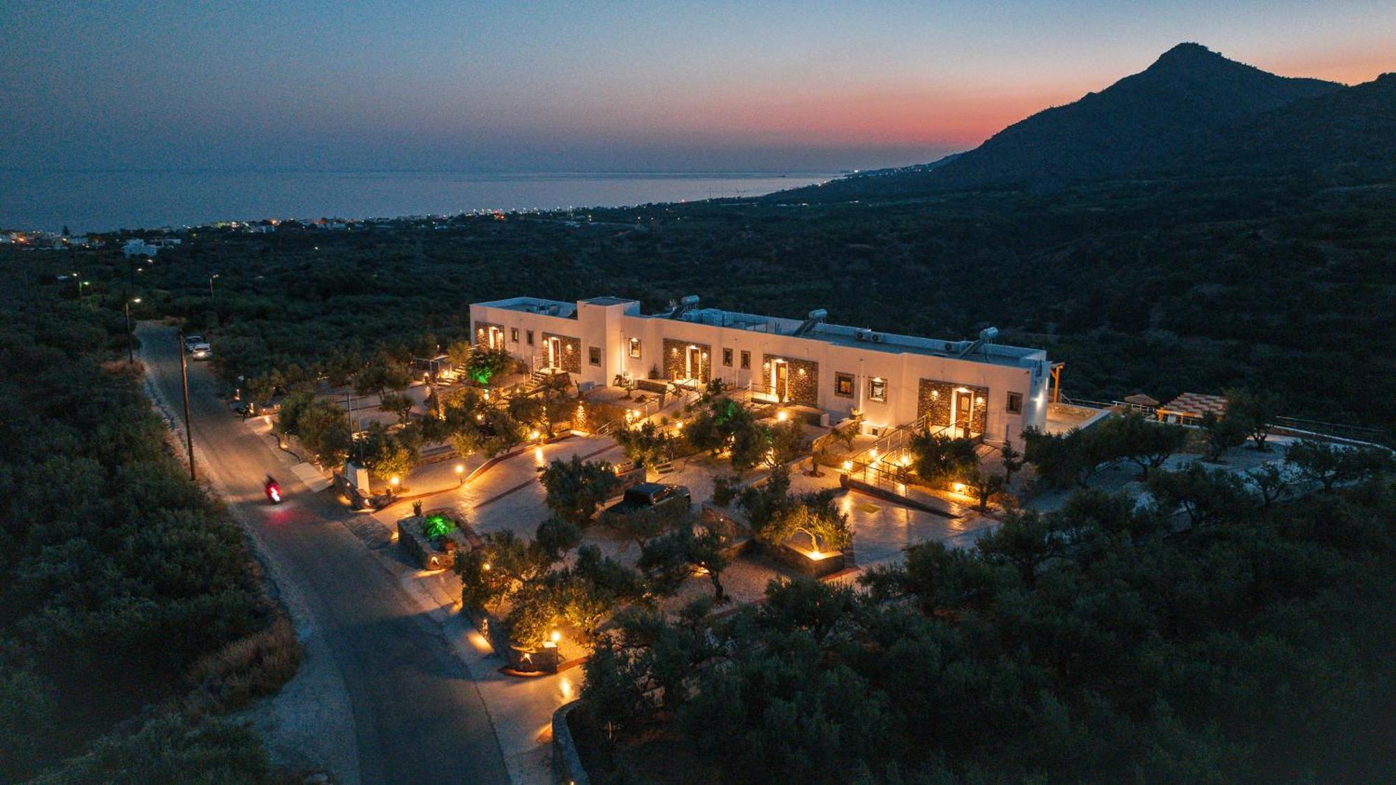 Mediterranean View Villa Makríjalosz Kültér fotó