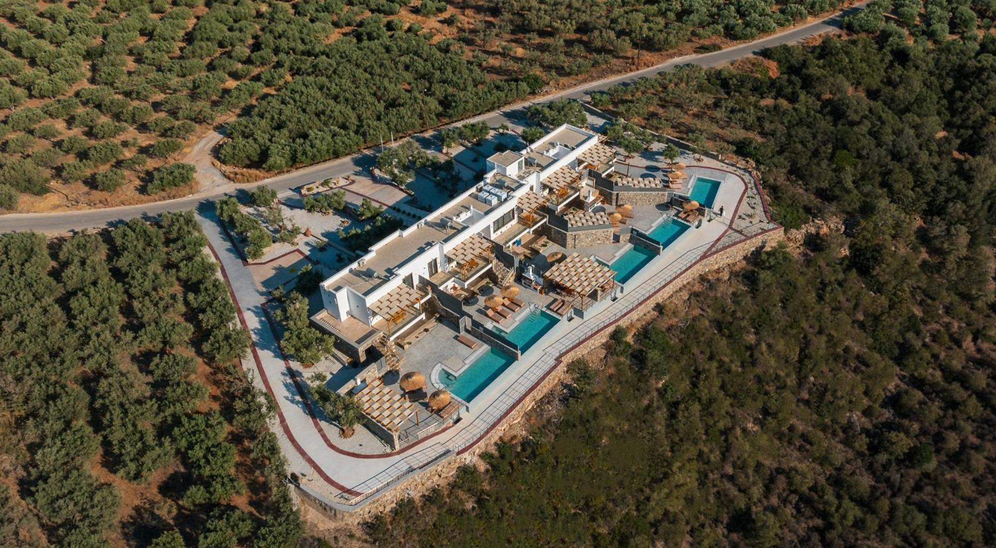 Mediterranean View Villa Makríjalosz Kültér fotó