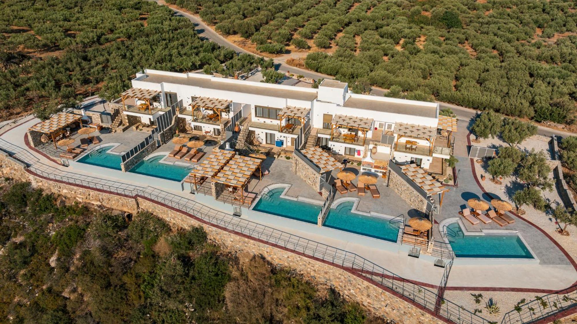 Mediterranean View Villa Makríjalosz Kültér fotó